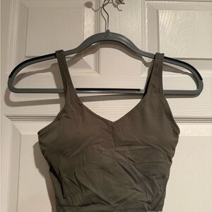 Olive Green Tank Top